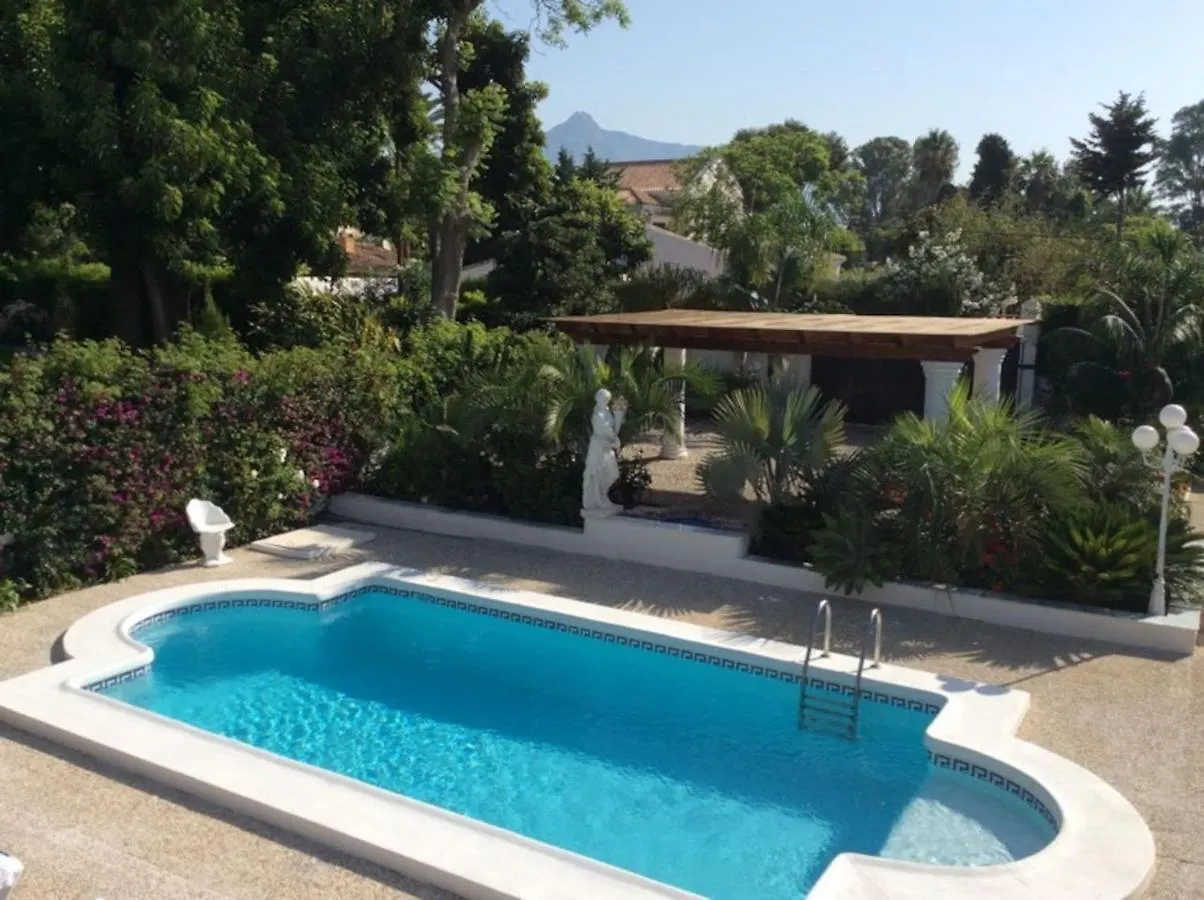 Exclusive Villa Las Palmeras Puerto Banus With Heated Private Swimming Pool, Marbella, Spain  Марбелья