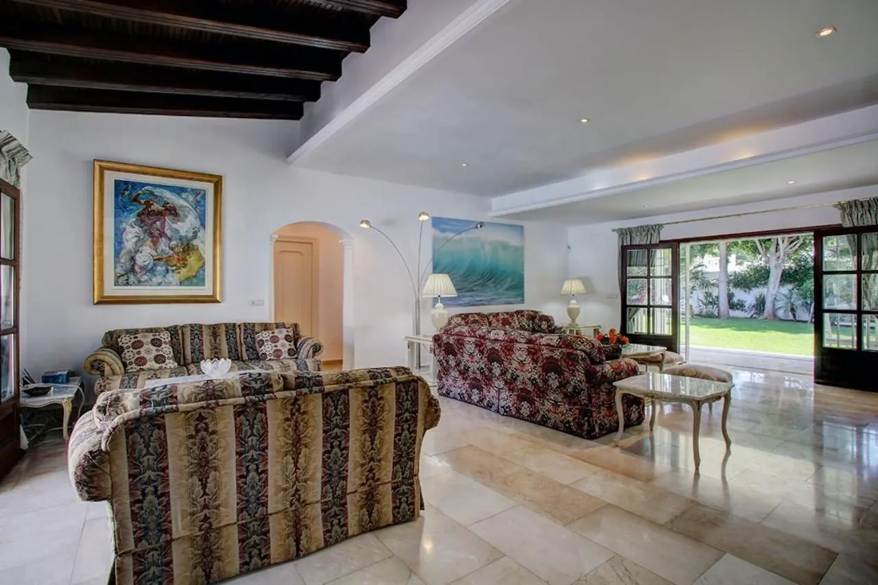 Exclusive Villa Las Palmeras Puerto Banus With Heated Private Swimming Pool, Marbella, Spain